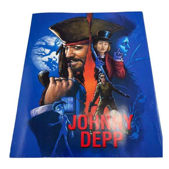 Johnny Depp Collectors Edition Life Story 2007 Jack Sparrow Scissorhands Picture - Picture 2 of 7